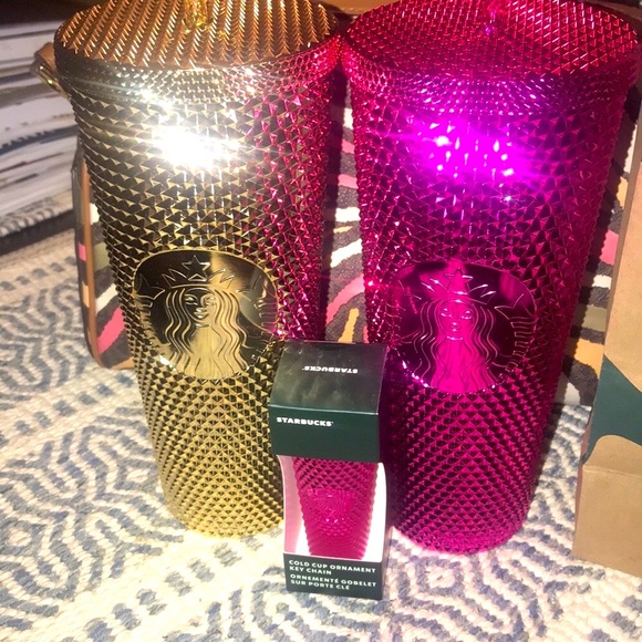 Star Bucks collectors set πRare 4 pc beautiful edition holiday tumblers bundle - Picture 8 of 10